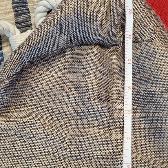 •lovestitch•Canvas look nautical rope design bucket backpack - Picture 6 of 8